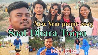 New Year PICNIC 2025 ||Vlog Video|| SaaT Dhara picnic ||Torpa khunti Jharkhand..!!!