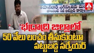 భద్రాద్రి జిల్లాలో 50 వేలు లంచం తీసుకుంటూ పట్టుబడ్డ సర్వేయర్ | Surveyor caught To Acb | ANN Telugu