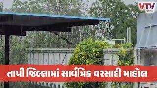 Tapi Rain: તાપી જિલ્લામાં સાર્વત્રિક વરસાદી માહોલ | VTV Gujarati