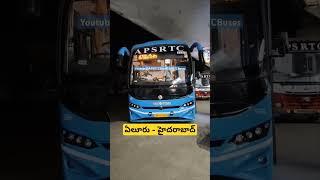 ఏలూరు హైదరాబాద్ bhel APSRTC brand new STAR LINER Sleeper coach ELURU TO HYDERABAD BUS.