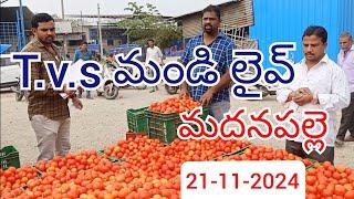 Madanapalle Tomato market price today 21-11-2024 | Madanapalle Tomato mundy rates daily