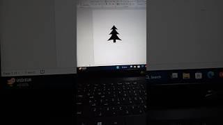 How to insert a tree  symbol in ms word by code