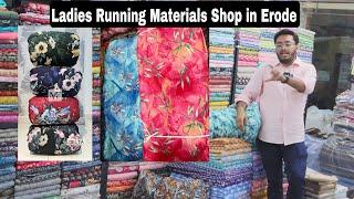 Inside Erode’s Legendary Wholesale Running Fabric Shops for Ladies