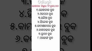 GK❤ଢେଙ୍କାନାଳ ଜିଲ୍ଲାର ବ୍ଲକ ଗୁଡ଼ିକର ନାମ 🤗Block list of Dhenkanal district 🤔#utubeshorts 😊#viralvideo 🖋