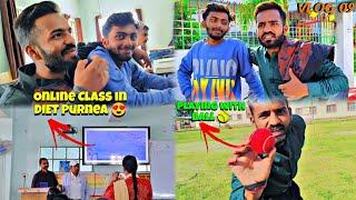 Online Class in DIET Srinagar Purnia 😍| Playing 1st Time With Ball in DIET College 🥎|