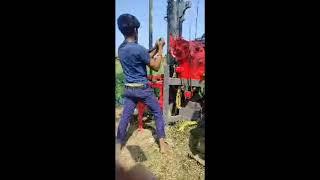 Tractor से Borewell की मोटर निकालने का जुगाड अमरवाड़ा