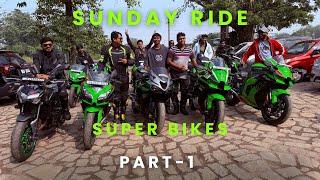 My 1st Sunday Ride on ZX10R ❤️ || Kawasaki Ranchi Team || dukeyboi sumitpoddar44 Dukeyboi-