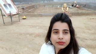 मुलायम सिंह की समाधी देखने गई थी सैफई ll Anjali Chauhan up mainpuri ll