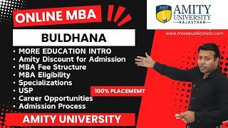 AMITY ONLINE MBA IN BULDHANA | ONLINE MBA AMITY IN BULDHANA 2025 | ADMISSION | FEE