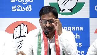 ఎమ్మెల్యేలు యెన్నం శ్రీనివాస్ రెడ్డి, వాకిటి శ్రీహరి గార్ల ప్రెస్ మీట్ గాంధీ భవన్