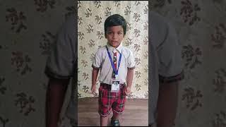 Chohan | Hindi Poem पानी बरसा छम छम छम | Rise International School Kakinada.