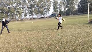 goal keeping प्रैक्टिस with out किड रामपुर उत्तर प्रदेश (2)