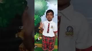 Prasad | పద్యం ప్రొద్దున్నేమనమూ లేవాలి | Rise International School Kakinada.