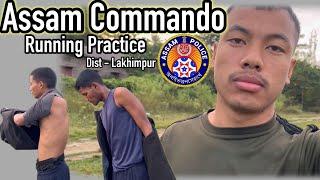 Assam Police Commando running practice 😍| Assam Police | Lakhimpur- MR. PAPU