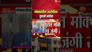 Kolhapur | जेलमधून बाहेर येताच मोक्कातील आरोपीला दुधाने अंघोळ, कोल्हापुरातील सूर्यवंशी टोळीचा प्रताप