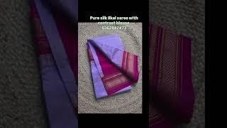 Ilkal silk sarees|silk sarees|Uttar Karnataka special