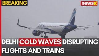 Cold Wave: Severe Fog Blankets North India, Disrupting Delhi Flights and Traffic | NewsX