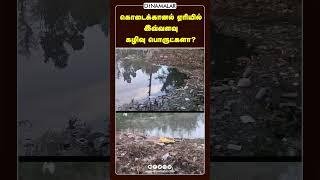 கொடைக்கானல் ஏரியில் இவ்வளவு கழிவு பொருட்களா?