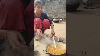 #গ্রামিন পদ্ধতিতে রুই মাছের ডবকা ঝোল #highlights villfood VillageCookingChannel