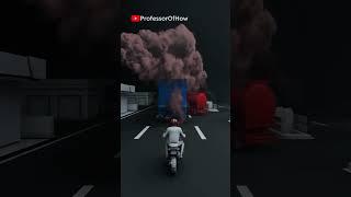 Jaipur -ajmer highway truck blast 3danimation