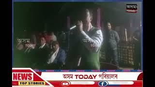 সোণাৰি বিধানসভা সমষ্টিৰ বিধায়ক ধৰ্মেশ্বৰ কোৱঁৰৰ বহুকেইখন আচঁনিৰ আধাৰশিলা স্থাপন।