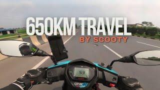 Jharkhand to Arambagh by scooty।happy with life।ep-4