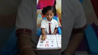 Lasya | Alphabets With Picture | Rise International School Kakinada.