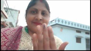 Kashipur mein pahli bar Dala vote#dailyvlog #