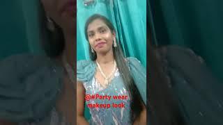 Party wear makeup look by Punita beauty parlour form Ambikapur sarguja Chhattisgarh Bharat#