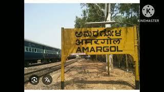 #AMARGOL RAILWAY STATION #KARNATAKA #DHARWAD #SOUTHERN RAILWAY