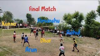 Final Match Gawali Fair 🔥| Kunnu vs Dhar| 🔥 Set-2 Padhar Distt Mandi Himachal Pradesh