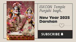 ISKCON Punjabi Bagh Delhi Vlog | New Year 2025 IN ISKCON TEMPLE | Complete Guide & Tour |