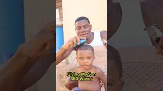 Giving My Son 360 Waves