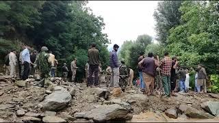 Kangan, Ganderbal Mai Baadal Fatnai Sai Huvi Tabahee.