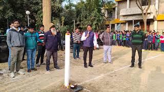 JNV GOPALPUR, BIRBHUM ,W.B ( Inauguration of KHO KHO GROUND by Respected Principal sir )