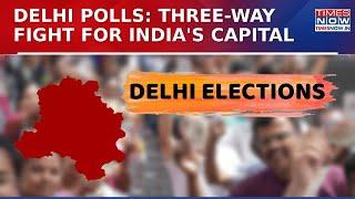 Delhi Elections 2025: Three-Way Fight For India's Capital, Who Will 'Win Dilli Ka Dil'? | DEBATE