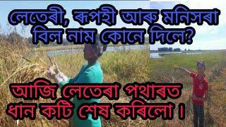 লেতেৰী , ৰূপহী, মনিসৰা বিলৰ নাম কিয় ৰখা হল?