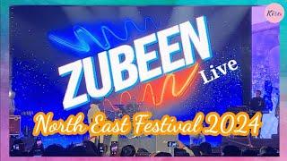 Zubeen Garg Live || All performances at North East Festival 2024 held at MDC national stadium Delhi