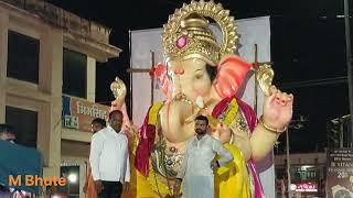 गणपती बाप्पा आगमन 2024 बीड Ganpati Bappa aagman Beed Maharashtra