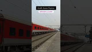 In Fream India,s 2nd Longest Running Train Avadh Assam Express Dibrugarh to lalgarh