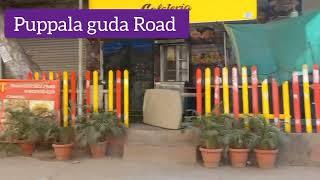 Dollar hill to Shaik peta main road Hyderabad -tour - travel video