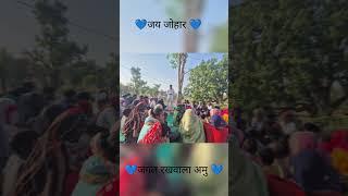 बाप पार्टी आसपुर विधानसभा क्षेत्र MLA उमेश जी डामोर जन संपर्क भाषण