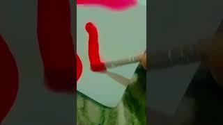 Like and subscribe 😜 Mini canvas painting 🖌️🎨🖌️🎨