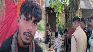 Gakulnagar Rastamatha Amchaio Khoroksa Bangladeshi no Arrest Khlaikha Bishalgarh Thanani Police