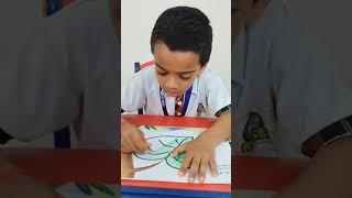 Kushal | Drawing Practice | Rise International School Kakinada.