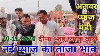 अलवर प्याज़ मंडी के भाव आज़ //Onion Prices Today Alwar //pyaj ka bhav alwar mandi//