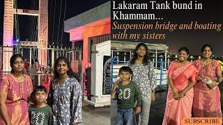 India series-6||Tankbund లో సరదాగా కాసేపు||Lakaram tankbund in Khammam||Tourist spot in Telangana||