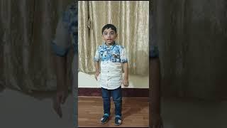 Zeeshan | Hindi Poem पानी बरसा छम छम छम | Rise International School Kakinada.