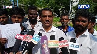 அரசங்குடி பகுதியில் குடியிருக்கும் இடமான நத்தம் மனைகளுக்கு பட்டா வழங்க கோரி ஆட்சித் தலைவரிடம் மனு