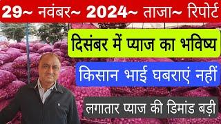 29 नवंबर 2024 खैरथल प्याज मंडी ताजा रिपोर्ट/दिसंबर में प्याज का भविष्य